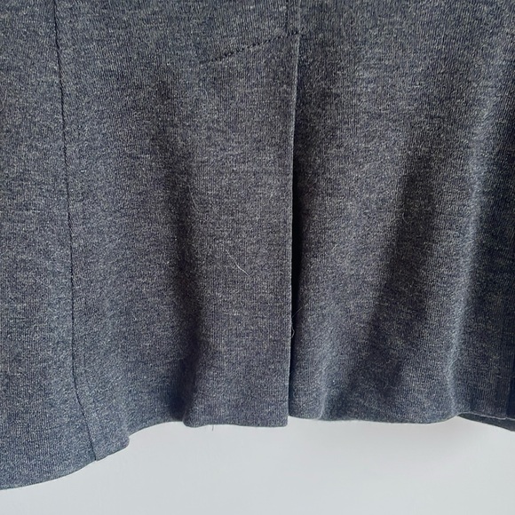 Aritzia Talula Pima Cotton Blazer - Size XS - Charcoal colour - Picture 3 of 6